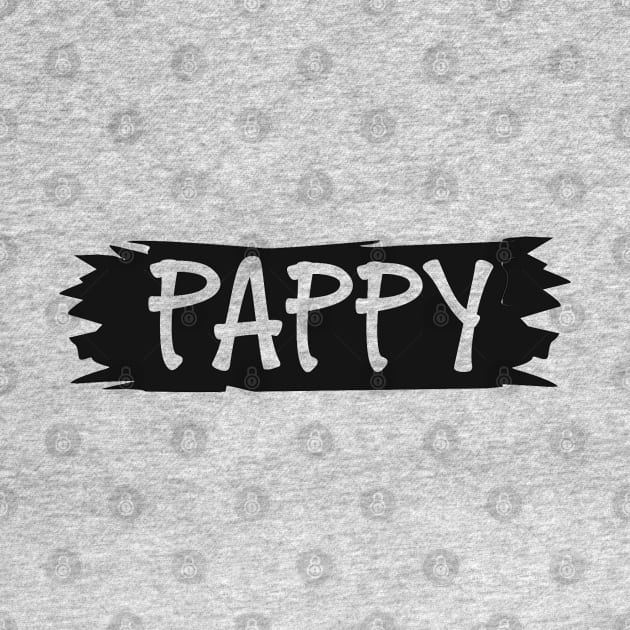 Pappy Grandfather Papa Pappaw T-Shirt by Imp's Dog House